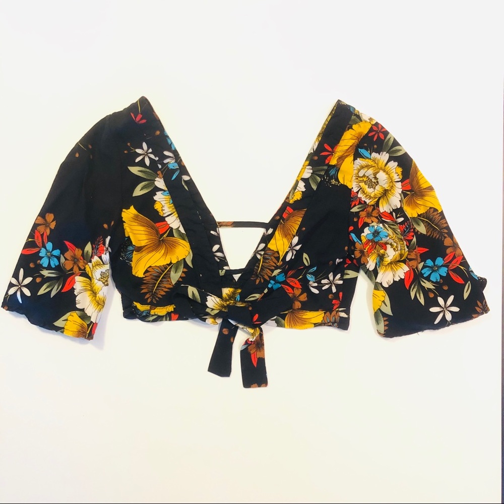 Tobi Island cropped top